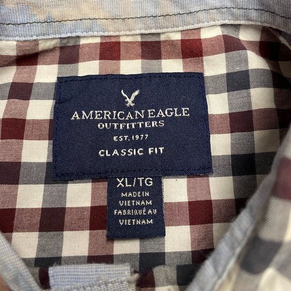 American Eagle (XL) Plaid shirt - Picture 3 of 6